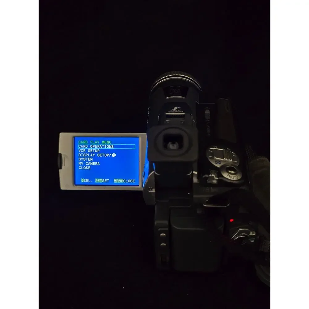 Canon Optura 40 Digital Video Camcorder Lot - 5x Sony MiniDV Tapes + Extras